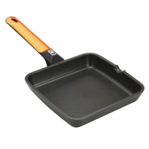 GRILL LISO 28 CM EFFICIENT ORANGE