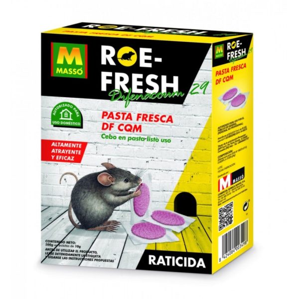 RATICIDA ROE FRESH CEBO FRESCO 150GR