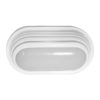 APLIQUE OVAL BLANCO 15W 2 AROS INTERCAMBIABLES